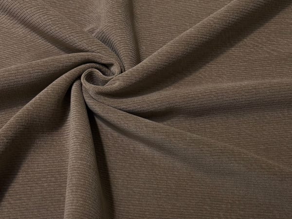 Трикотаж вельвет бархатный 390 гр Бежевый